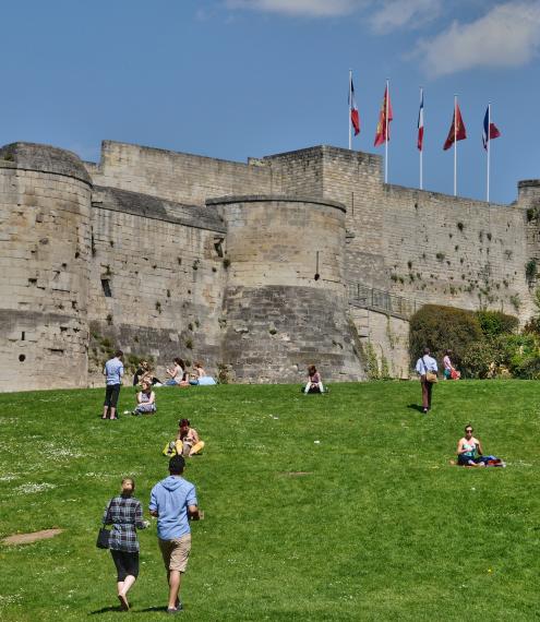 Le campus de Caen - château de Caen