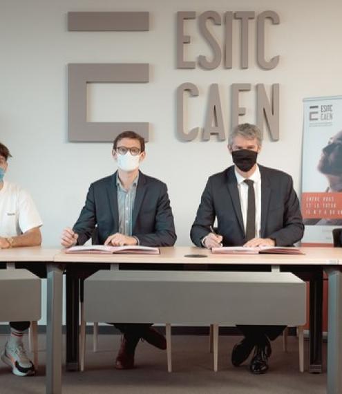 esitc caen caen la mer convention mobilite web